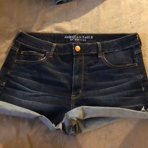 American eagle jean shorts